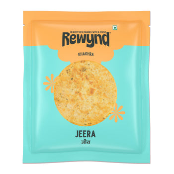 Rewynd Jeera Khakhra - Pack of 3 (3 x 200gm)