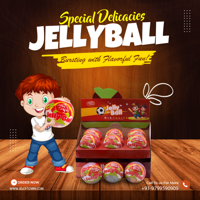 Jelly Ball | Pack of 12 Balls