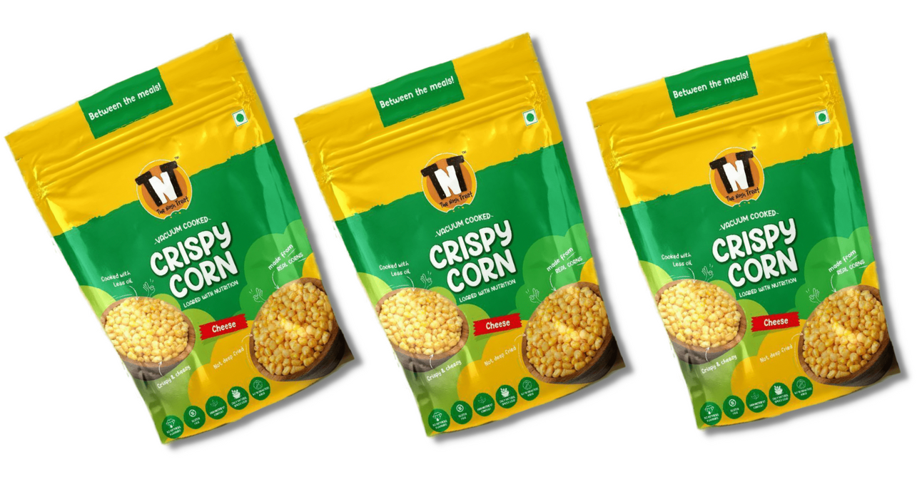 Vacuum Cooked Crispy Corn (Cheese Flavour)