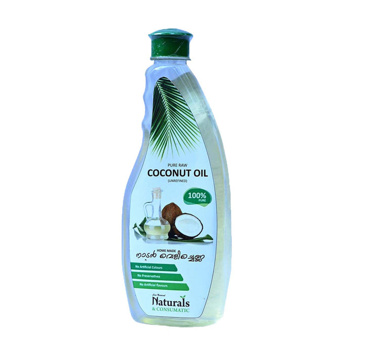 Natural Homemade Pure Raw Coconut Oil Unrefined