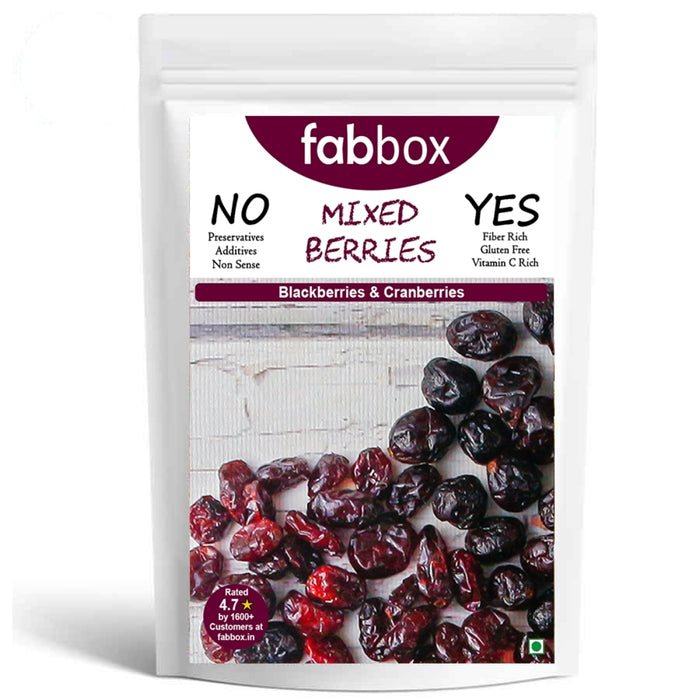 Mixed Berries-(Cranberries + Blackberries)