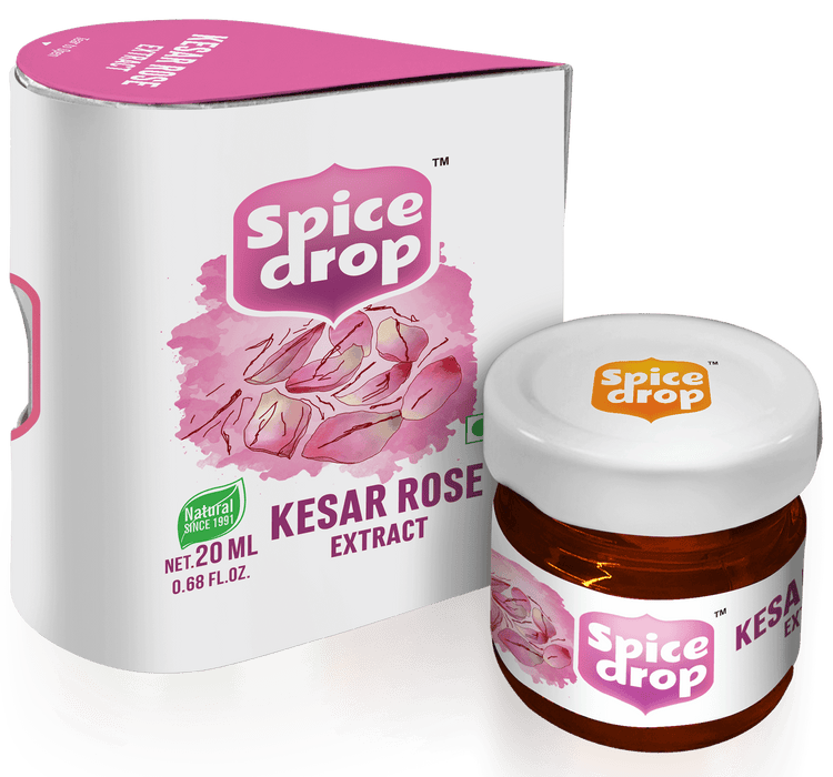 Saffron (Kesar) Rose Extract, 20 ml