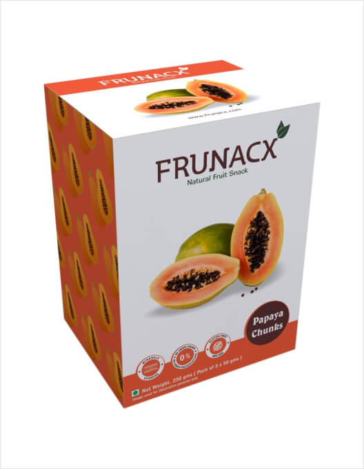 Papaya Chunks (Pack of 5*50Gms)