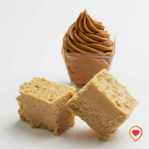 A soft creamy preparation made of sugar, butter ,milk Chocolate and peanut butter - foodwalas.com