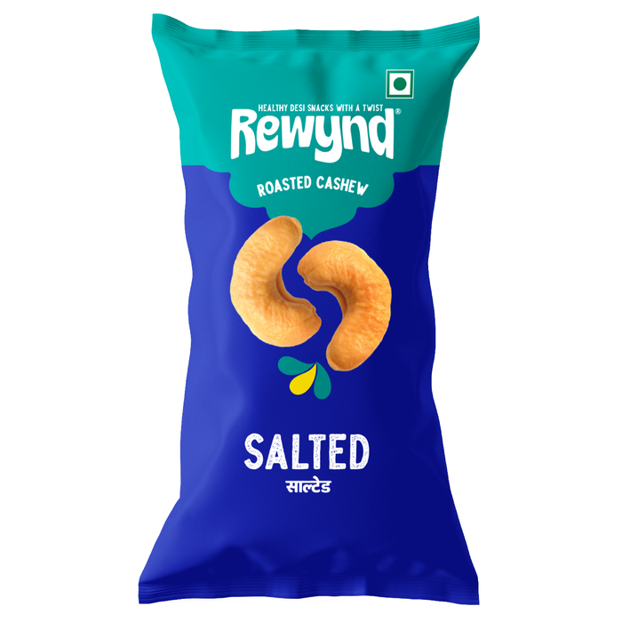 Rewynd Salted cashew - Pack of 4 (4 x 35gm)