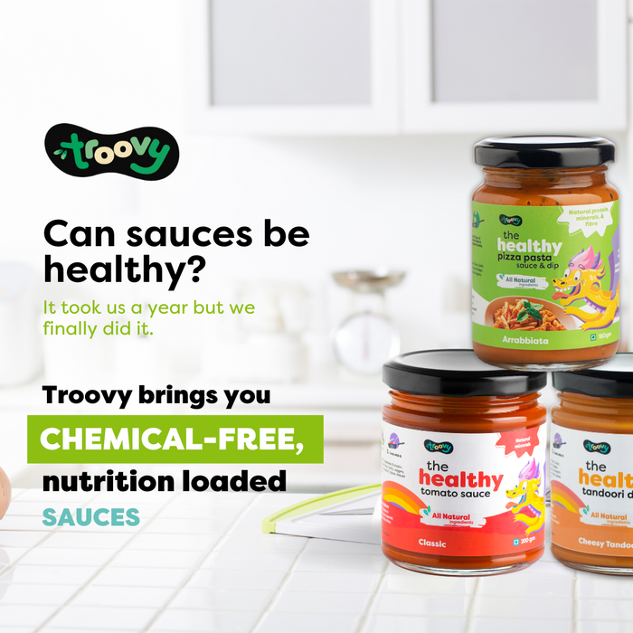 Chemical-Free Sauces & Dips by Troovy
