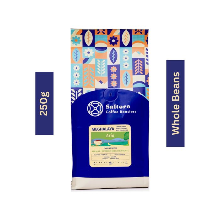 Aria - Whole Beans -  Medium Dark Roast Premium Coffee - 100% Arabica