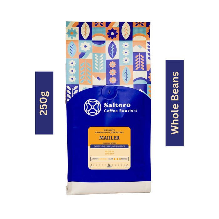 Mahler - Whole Beans -  Medium Roast Premium Coffee - 100% Arabica