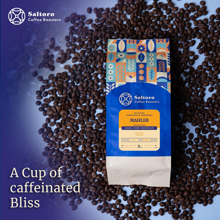 Mahler - Whole Beans -  Medium Roast Premium Coffee - 100% Arabica