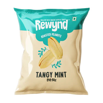 Rewynd Tangy Mint Peanut - Pack of 4 (4 x 140gm)