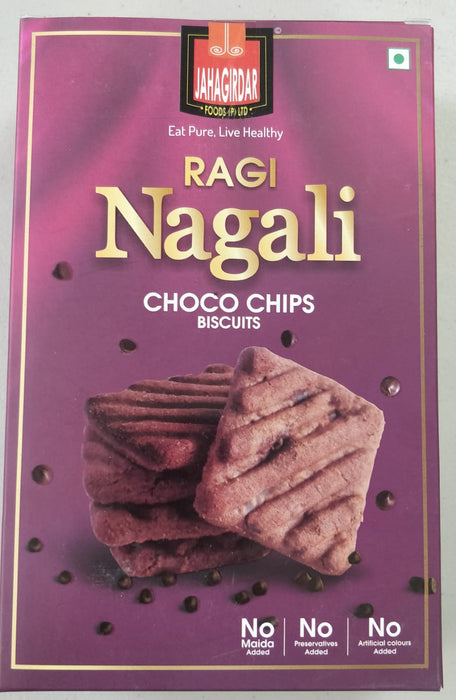 Ragi Nagali Choco Chips Biscuits Jahagirdar Bakers Pan India Delivery