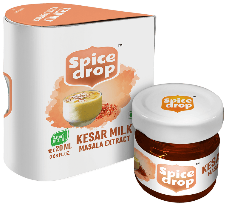 Saffron (Kesar) Milk Masala Extract, 20 ml