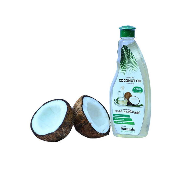 Natural Homemade Pure Raw Coconut Oil Unrefined