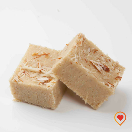 A soft creamy preparation made of sugar, butter, milk and Almond 