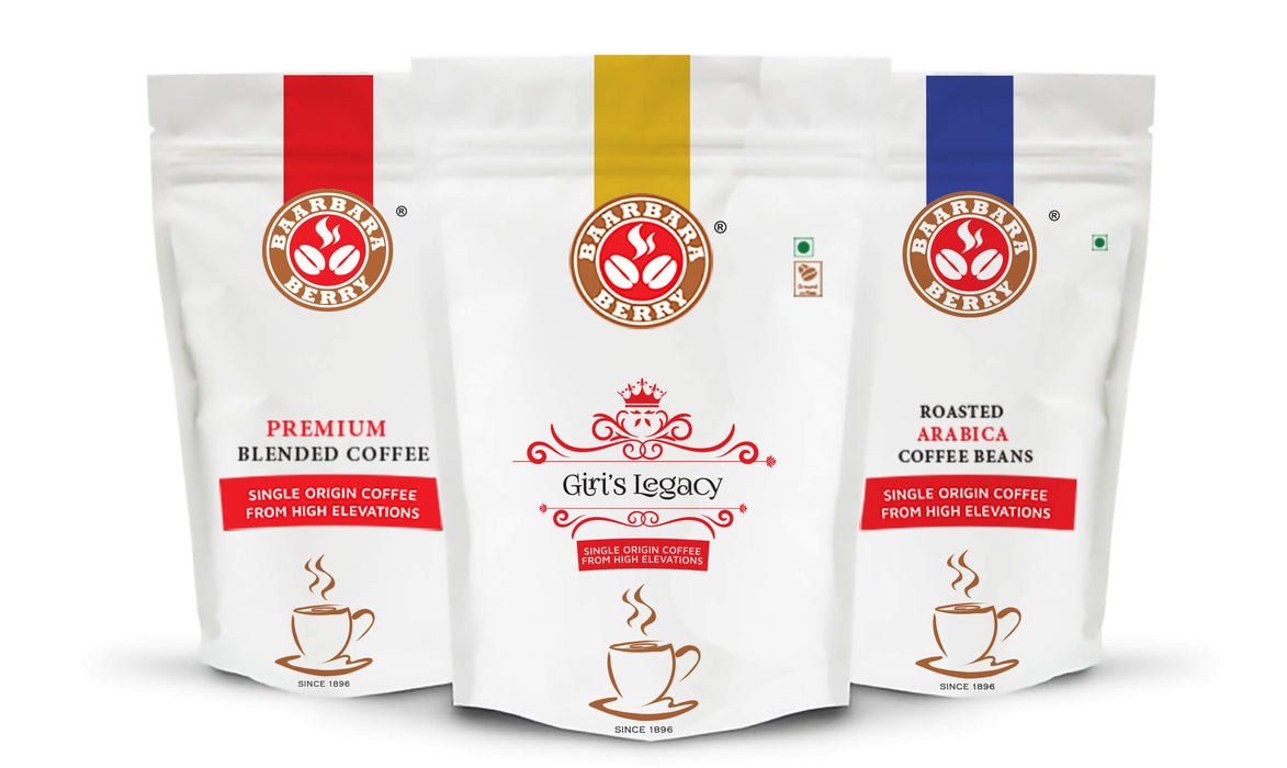 Premium Filter Coffee, Blended Giri's Legacy & Roasted Arabica Coffee Beans