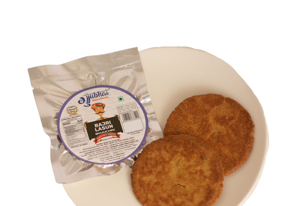 Biscuit Bhakhri Bajri Lasun