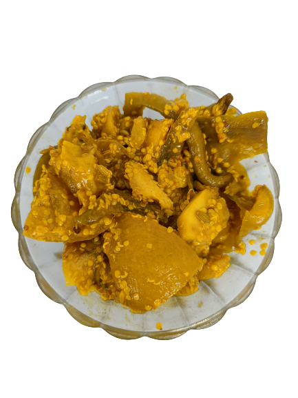 Adrak Nimbu Mirchi Pickle (Ginger Lemon Green Chilli)