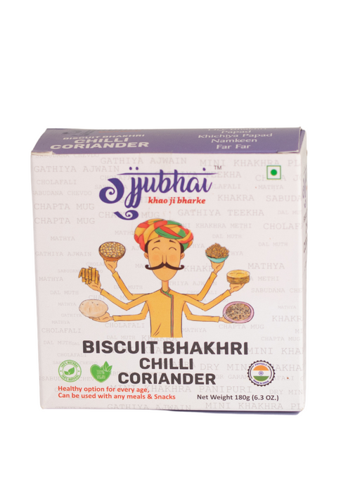 Biscuit Bhakhri Chilli Corainder