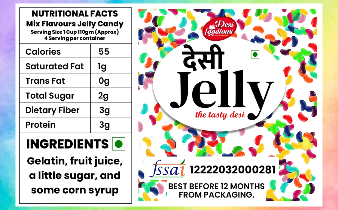 Desi Jelly - Mix Fruit Jelly Toffee