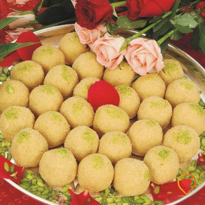 Mahalaxmi Sweets - Dryfruit Besan Laddu