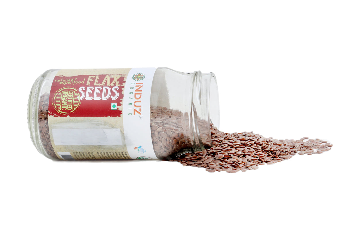 Buy Flaxseed Seeds from Induz Organic, Jaipur Online Foodwalas