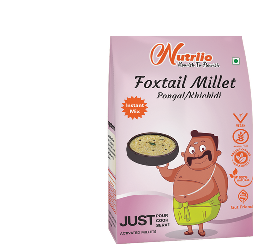 Foxtail Millet Pongal/Kichidi (Activated)