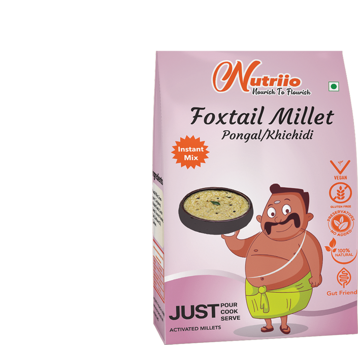 Foxtail Millet Pongal/Kichidi (Activated)