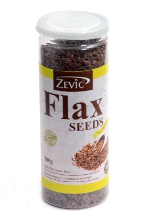 Zevic Organic Flax Seeds  200 Gms