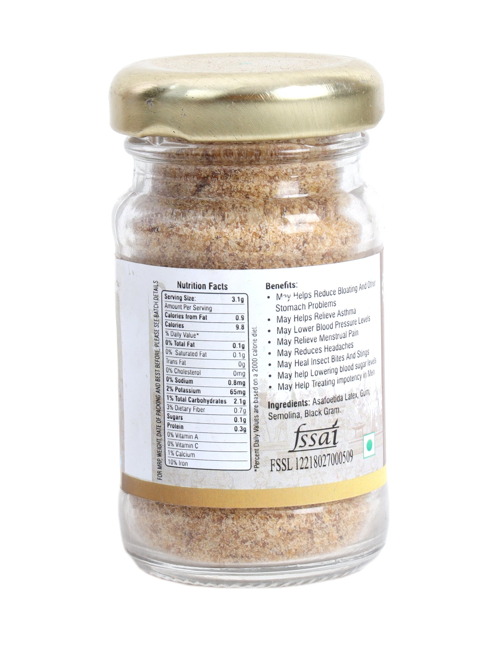 Buy Compounded Heeng Powder from Induz Organic, Jaipur Online | Foodwalas