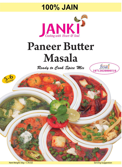 Janki Jain Paneer Butter Sabji Masala