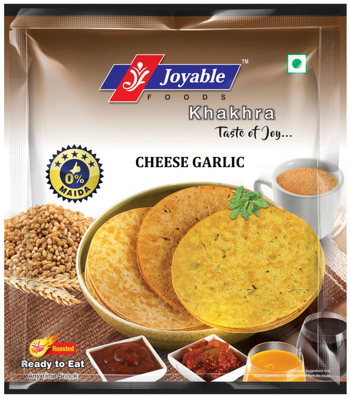 Joyable Khakhra-Cheese Garlic