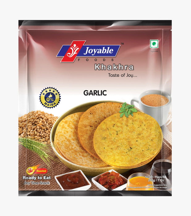 Joyable Khakhra-Garlic