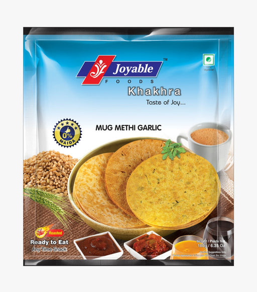 Joyable Khakhra-Mung Methi Garlic