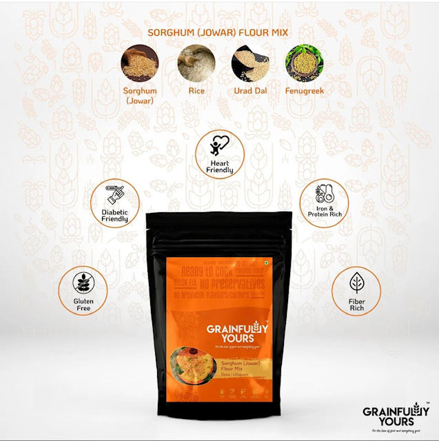 Sorghum (Jowar) Flour Mix- Dosa | Uttapam
