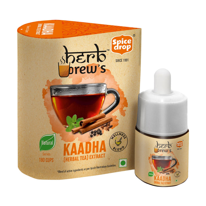 Spice Drop Herb Brews Ayush Kadha/ Kwath Extract for Immunity