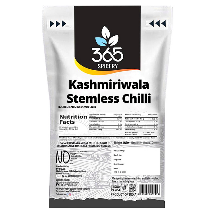 Kashmiriwala Stemless Chilli