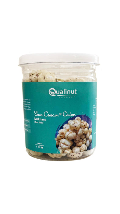 Qualinut Gourmet Sour Cream & Onion Makhana