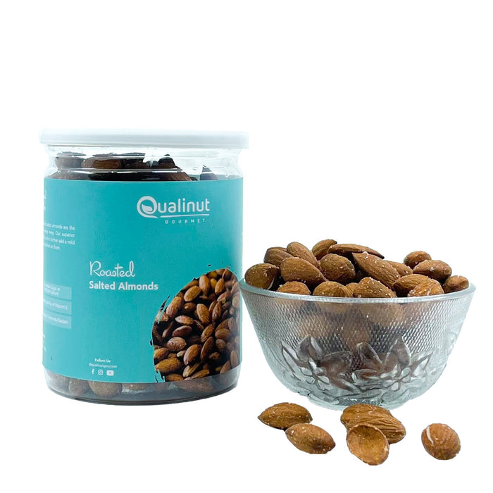 Healthy and Crunchy Roasted Salted Almonds