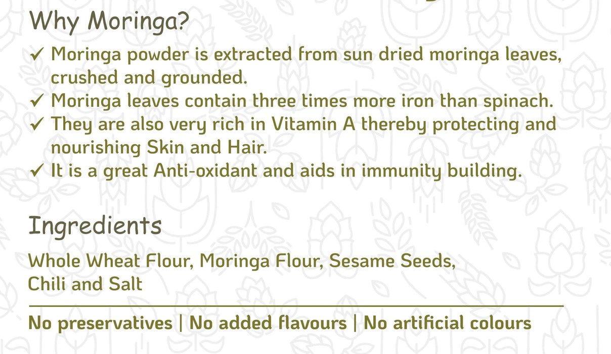 Moringa Flour Mix - Paratha | Wrap | Tortilla