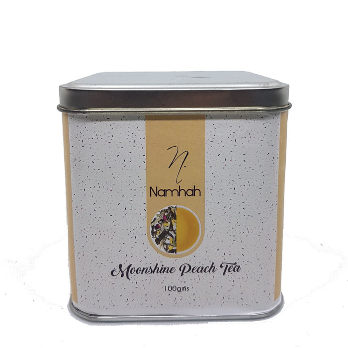 Moonshine Peach Tea | Premium Tea Tin Box