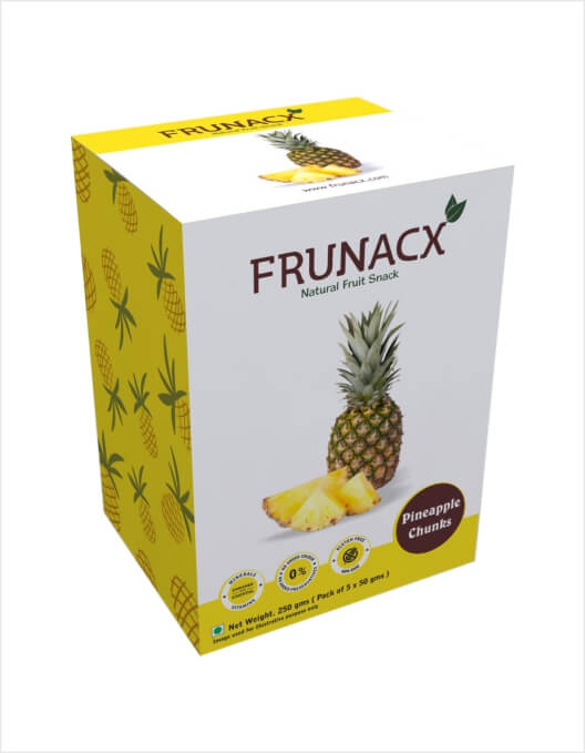 Pineapple Chunks (Pack of 5*50Gms)
