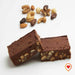 A soft creamy preparation made of sugar, butter ,Chocolate ,Roasted Almond, Walnut and Cashew nuts 
