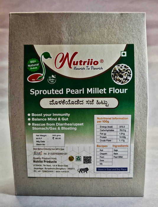 Sprouted Pearl Millet Flour