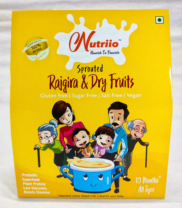 Sprouted Rajgira & Dry fruits Mix