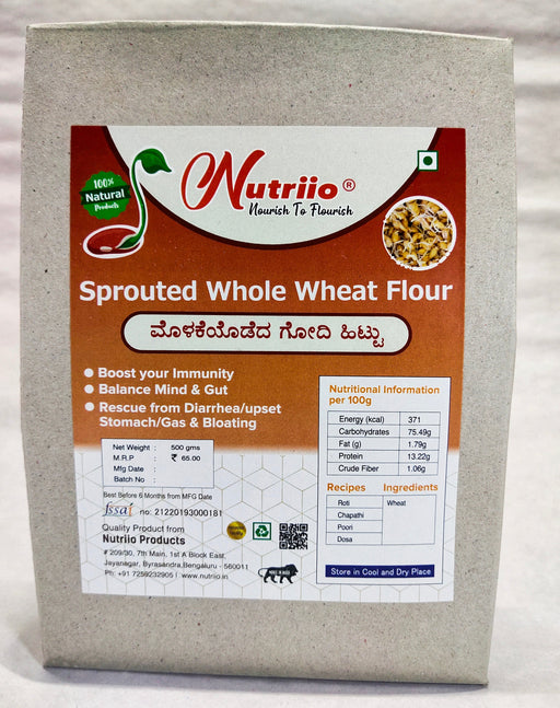 Sprouted Whole Wheat Flour