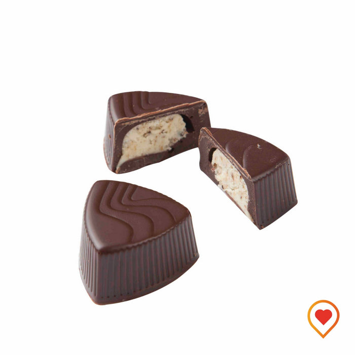 Velvety smooth truffle made with italian coffe and cream cheese filled in a Chocolate shell - foodwalas.com