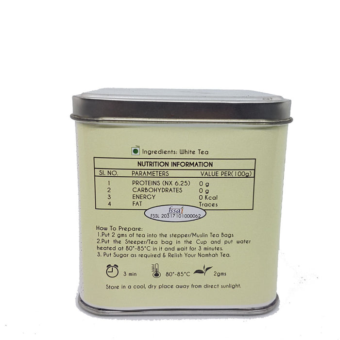White Tea | Premium Tea Tin Box