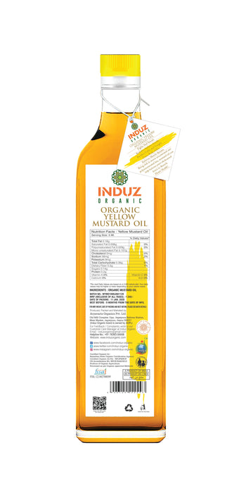 Mighty Yellow Mustard Oil (Cold Pressed)