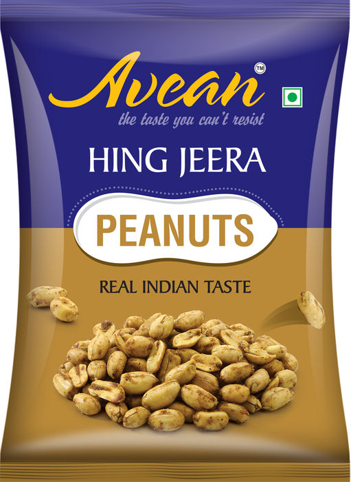 Hing Jeera Peanuts-(500 g, Pack of 4)