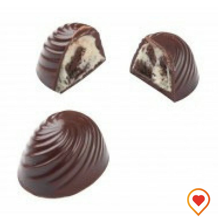 Soft creamy truffle with cookie bits & cream in dark Chocolate - foodwalas.com